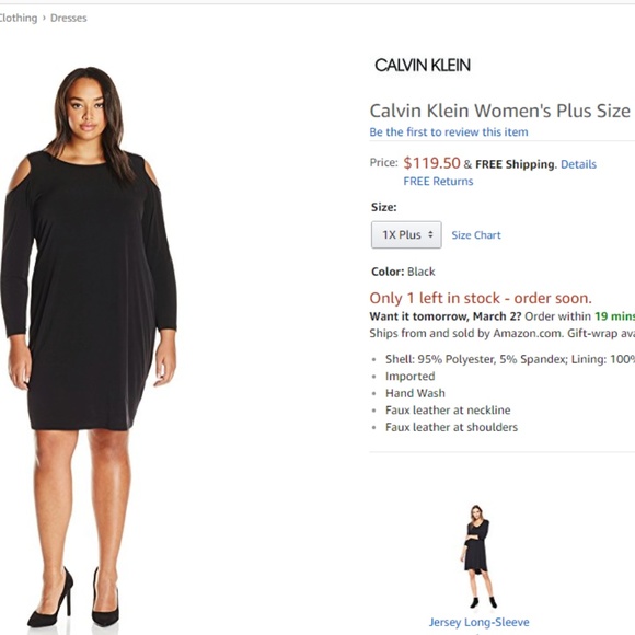 Calvin Klein Dresses & Skirts - Calvin Klein Women's Plus Size Cold Shoulder Dress Calvin Klein Dresses & Skirts - Calvin Klein Women's Plus Size Cold Shoulder Dress